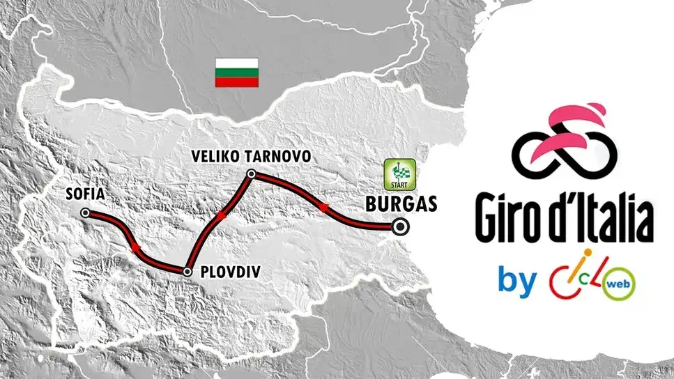 Bulgaristan'daki Giro d'Italia Başlangıcı Turizm ve Bisiklet Sporunu Geliştirecek