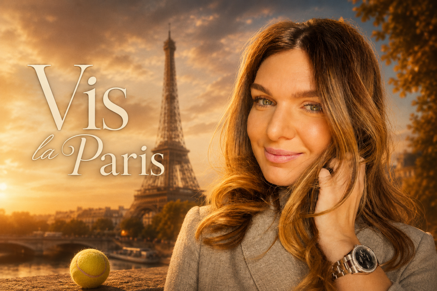 Simona Halep, Paris'deki "Vis" Belgeseli'nde Ana Rolde