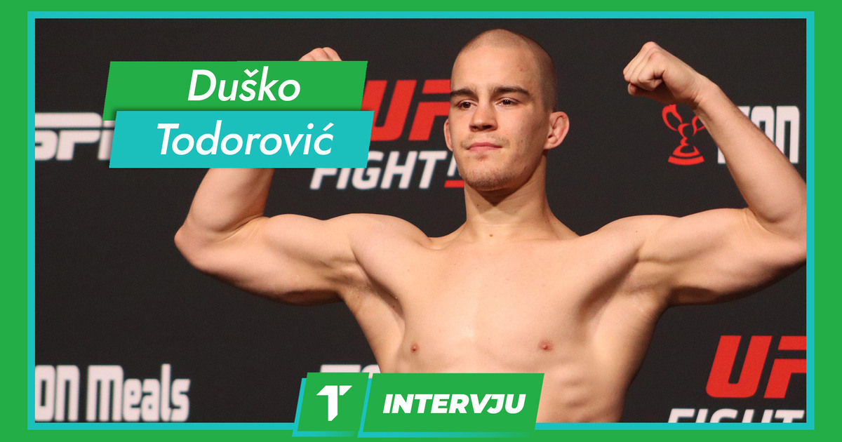 UFC Belediye'de Toldu, Duško Todorović Dolu Arenayı Bekliyor