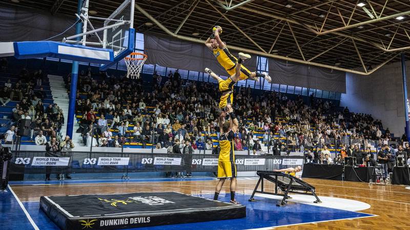 Zadar'da 3x3 Basketbol Turnuvası Fanları Enerjikleştirdi