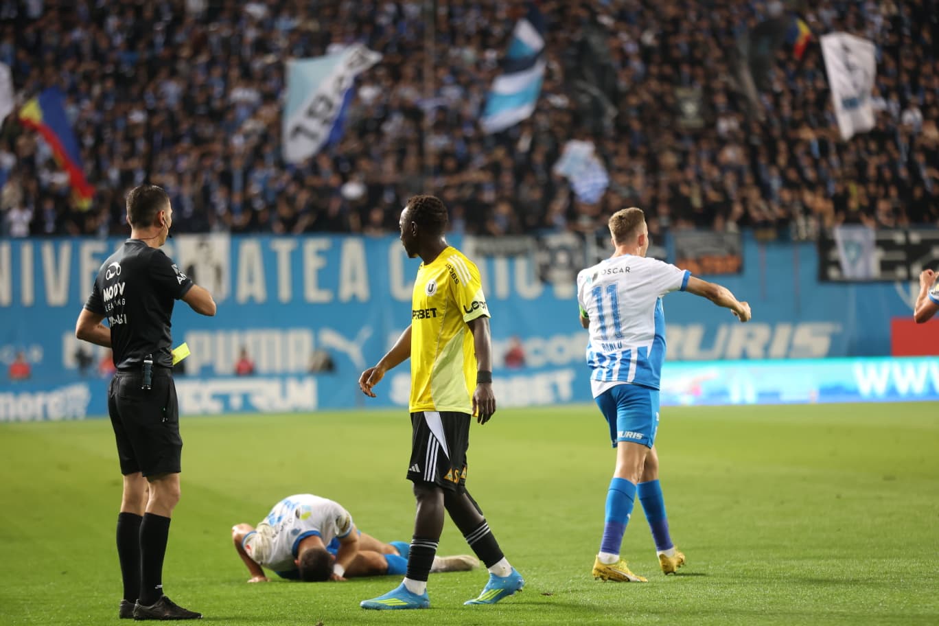 Mendy'nin Kırmızı Kartı Sonrası Chipciu U Cluj ile Craiova'da Fırtınaya Daldı