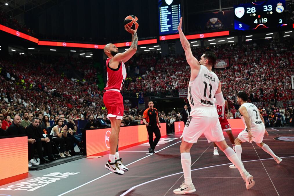 Furnier MVP! Olympiacos EuroLeague Şampiyonluğu İçin Real Madrid'i 92-85 Yendi