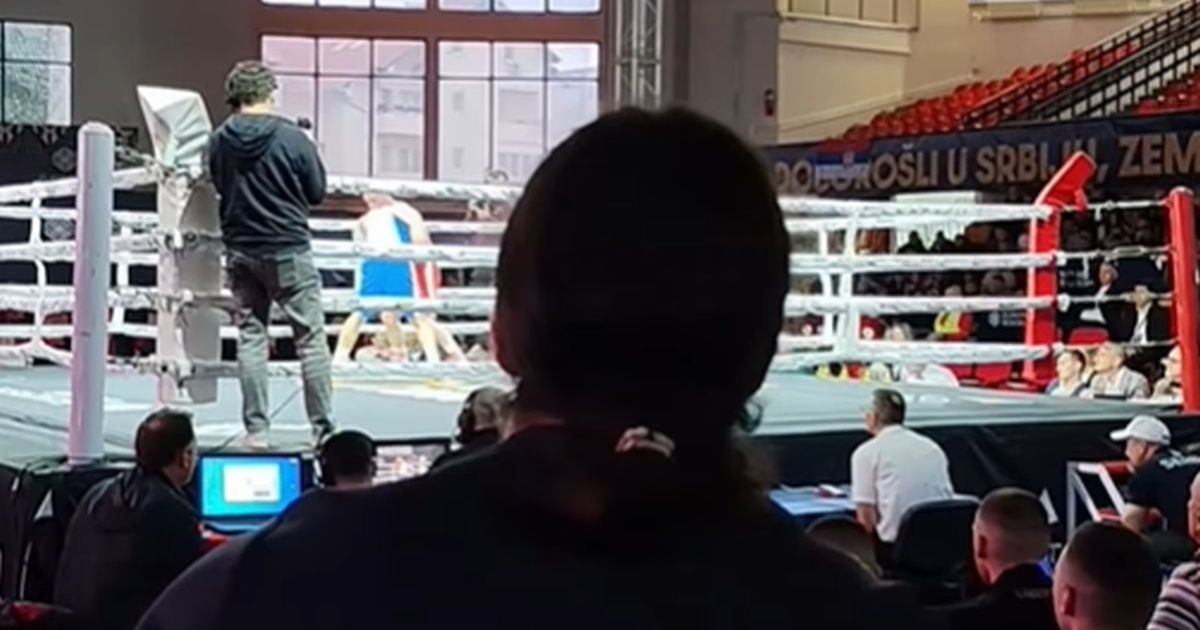 En İyi Sırp Kik-Boxer Miloš Cvjetićanin, Nikolić'ı 63. "Belgrad Zaferi" Finalinde Destekledi