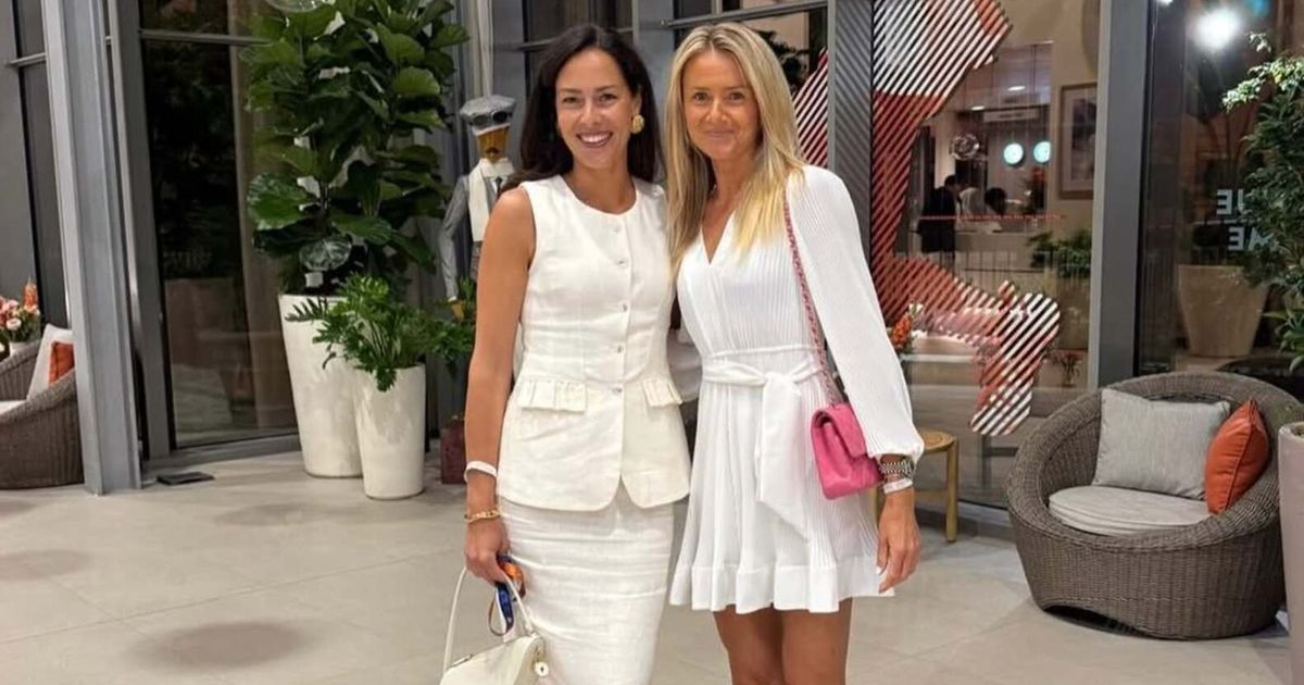 Ivanović, Roland Garros Galasında Hantuchova ile Bir Araya Geldi