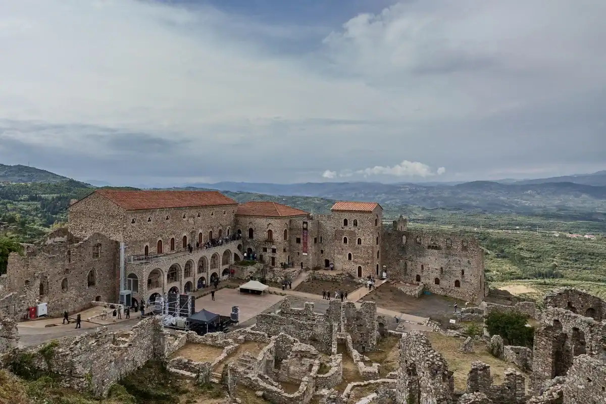 Mistra'da Despotlar Sarayı 42 yıllık restorasyondan sonra yeniden açıldı
