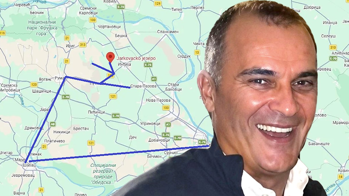 Aleksandar Nešović'in Bedenini için Büyük Bir Manhant