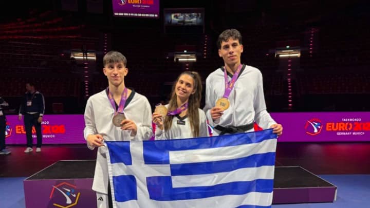 Yunanistan, Taekwondo Avrupa Şampiyonası'nda Üç Bronz Madalya Kazandı