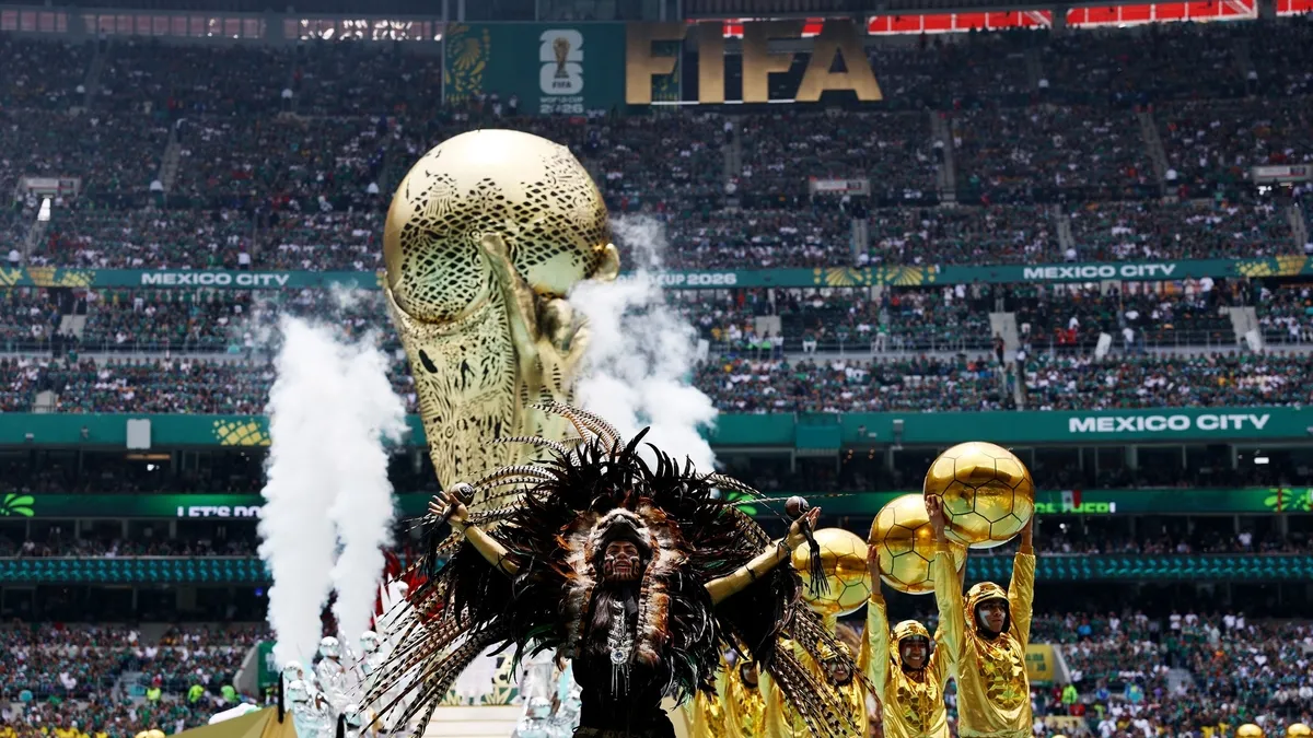 Azteca Patlıyor! 2026 Dünya Kupası Gösteriyle Başladı
