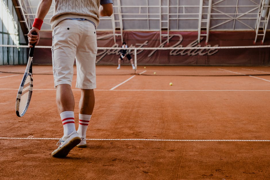 Novak Djokovic playing tennis Belgrade Serbia