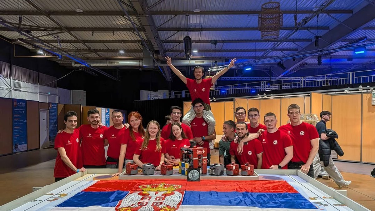 Bronz Zafer! Sırbistan'ın Memristor Takımı Eurobot 2026'da Parladı
