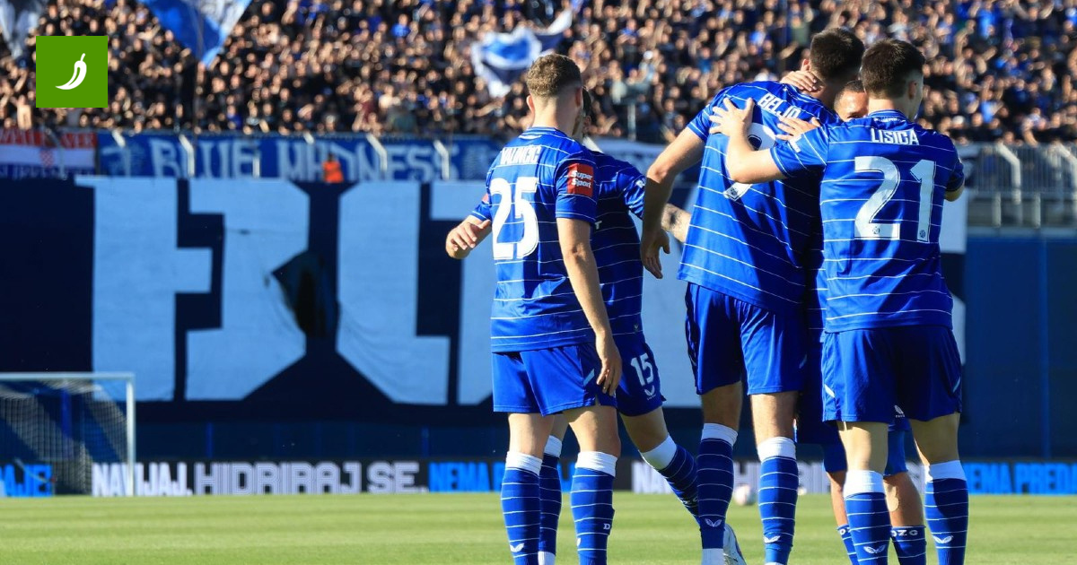 Dinamo Çift Krone'yi Maksimir'de Süslüyor
