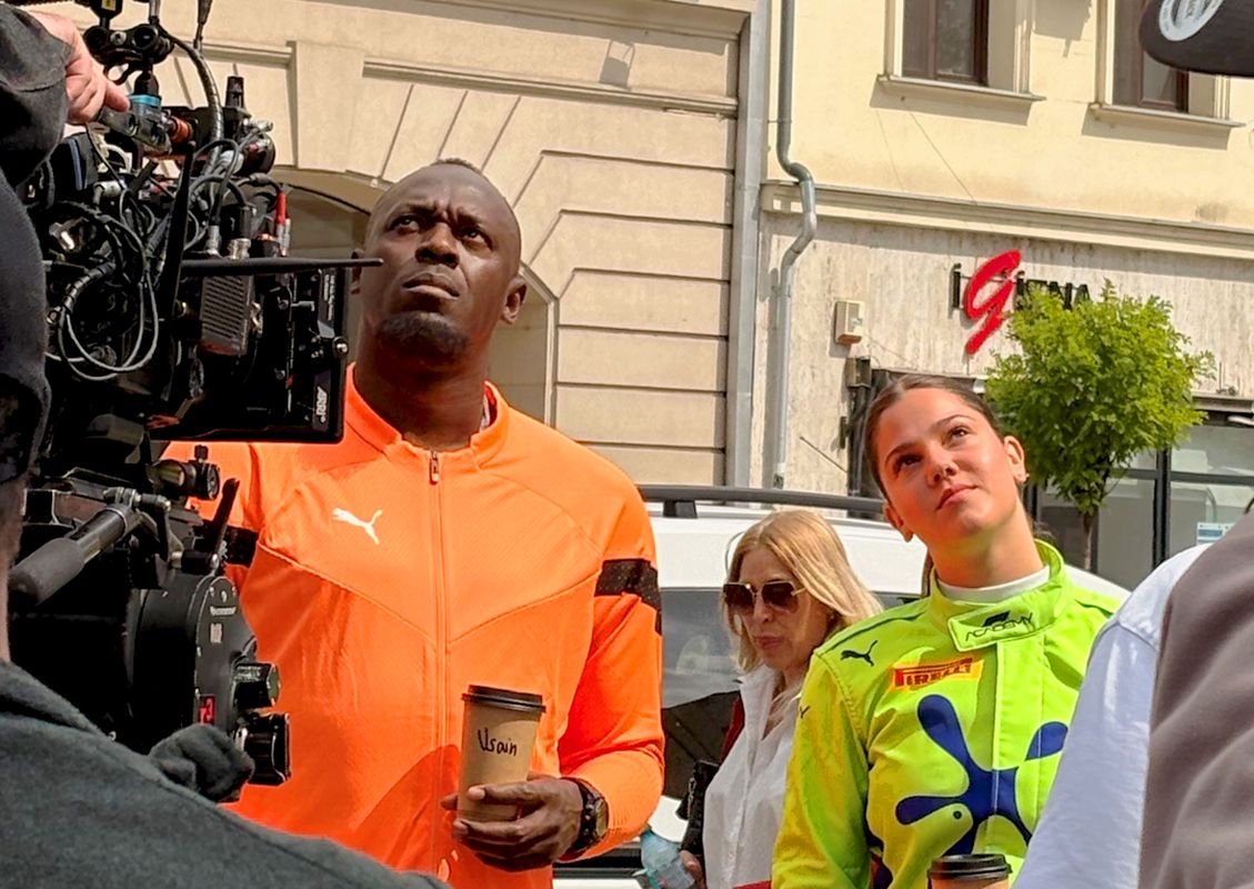 Romen Ergen Zoe Potolea, Usain Bolt ile Birlikte Uluslararası Kampanya Yapıyor