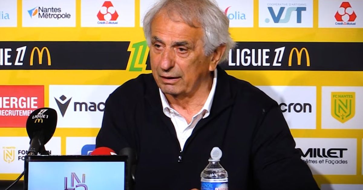 Yugoslav Legend Vahid Halilhodžić, Nantes'daki Kaosa Sonrası Özür Diledi