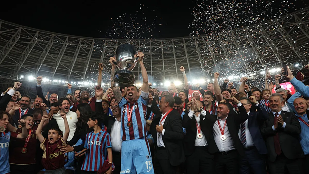 Trabzonspor Sezonu Kupa Zaferiyle Kutladı