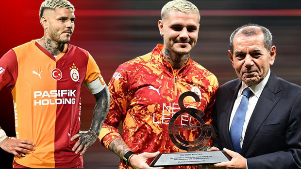 Galatasaray Başkanı Dursun Özbek, Icardi'nin Acenti Pino ile Toplantıya Girdi