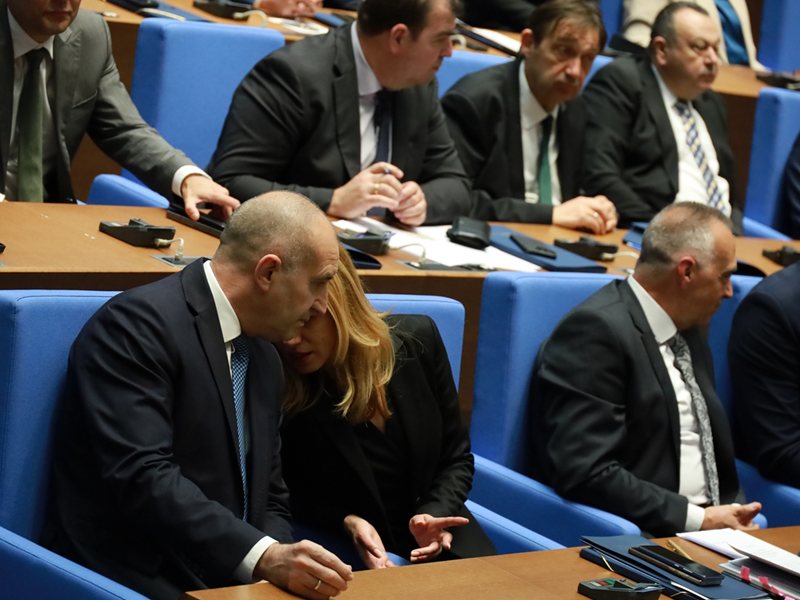 Mihaila Dokova'nın Siyasi Yıldızı Rumen Radev'in Yardımıyla Parlamaya Başlıyor