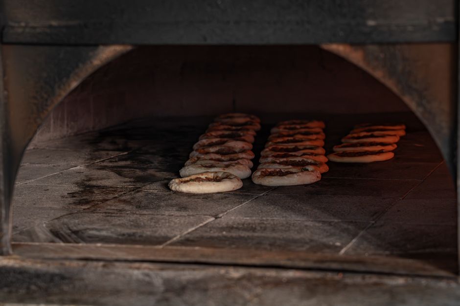 Rila Monastery bakery banitsa pita bread