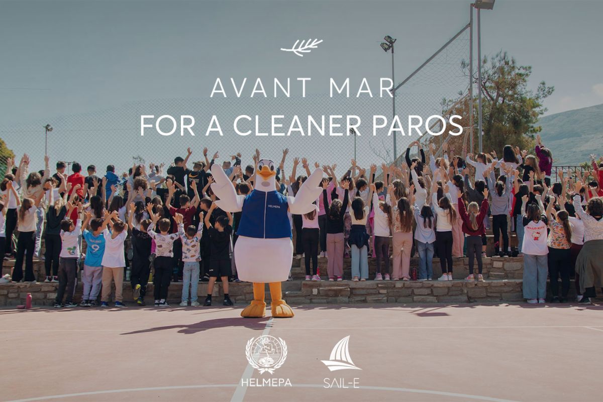 Grivalia ve Avant Mar Otel, Paros Kıyıları için 1.500 Katılımcıyla Temizlik Etkinliği