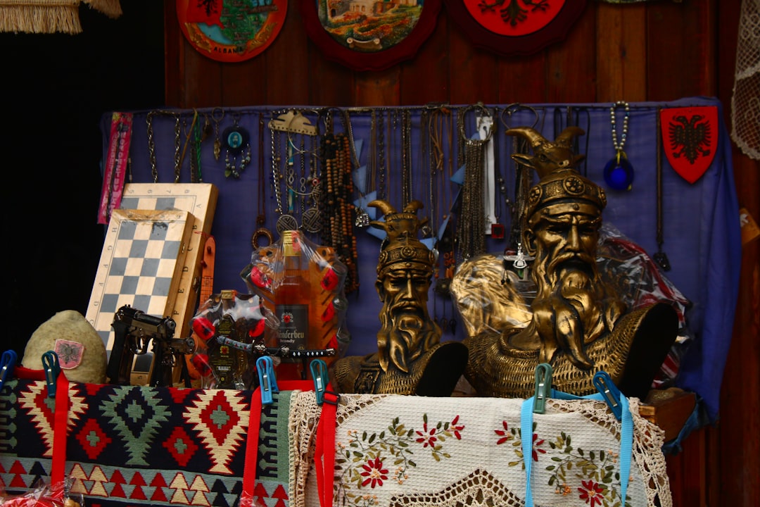 Albanian folk musicians Albania traditional instruments evening
