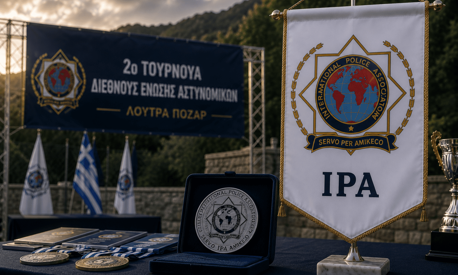 Pozar Banyaları'da İkinci Uluslararası Polis Turnuvası Başlıyor