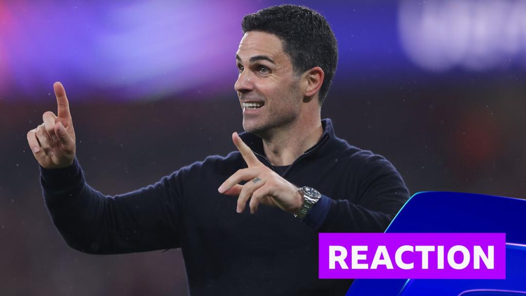 Arteta Arsenal Oyuncularını ve Taraftarlarını "Harika Gece" Sonrası Onurlandırdı