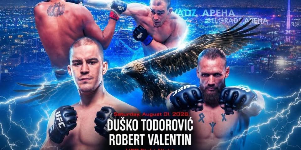 Belgrad Arena'daki UFC Spektakülü Yaklaşıyor: Bölgesel Saldırganlar Katılımını Onayladılar