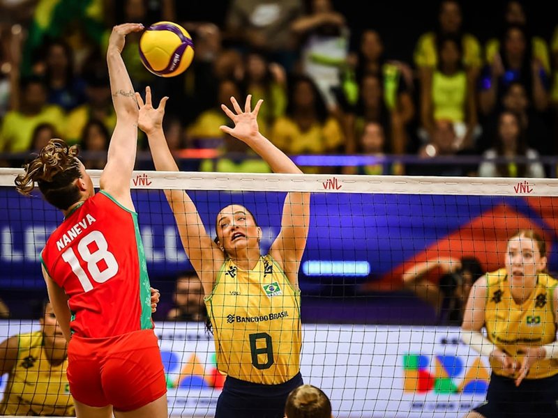 Bulgaristan, VNL'de Brezilya'ya 0-3 kaybederek yere düştü