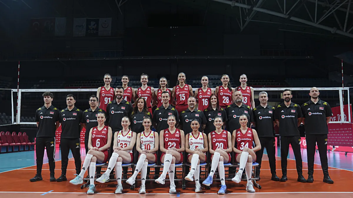 Türkiye Kadın Voleybol Takımı Uluslar Ligi'ne Hazırlanıyor