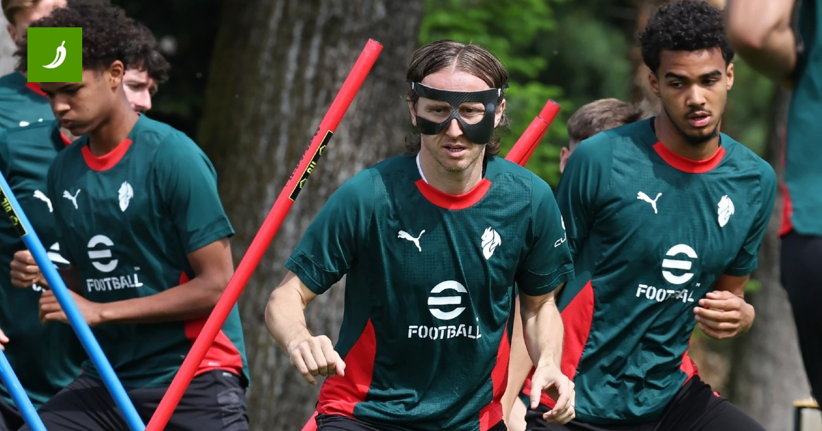 Modrić Kaskla ile Antrenmanlara Geri Döndü