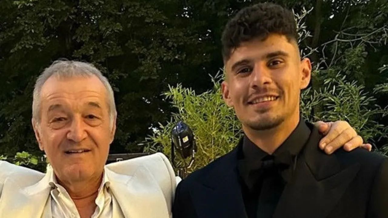 FCSB'de Histeriyi Tetikleyen Fotoğraf! Becali İki Milliyle Yakalandı