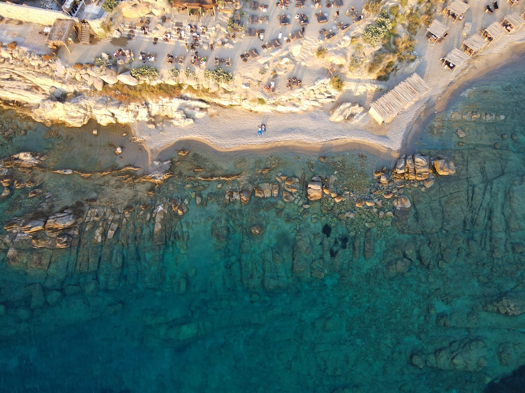 Paradise Beach Mykonos beach clubs party atmosphere sunset
