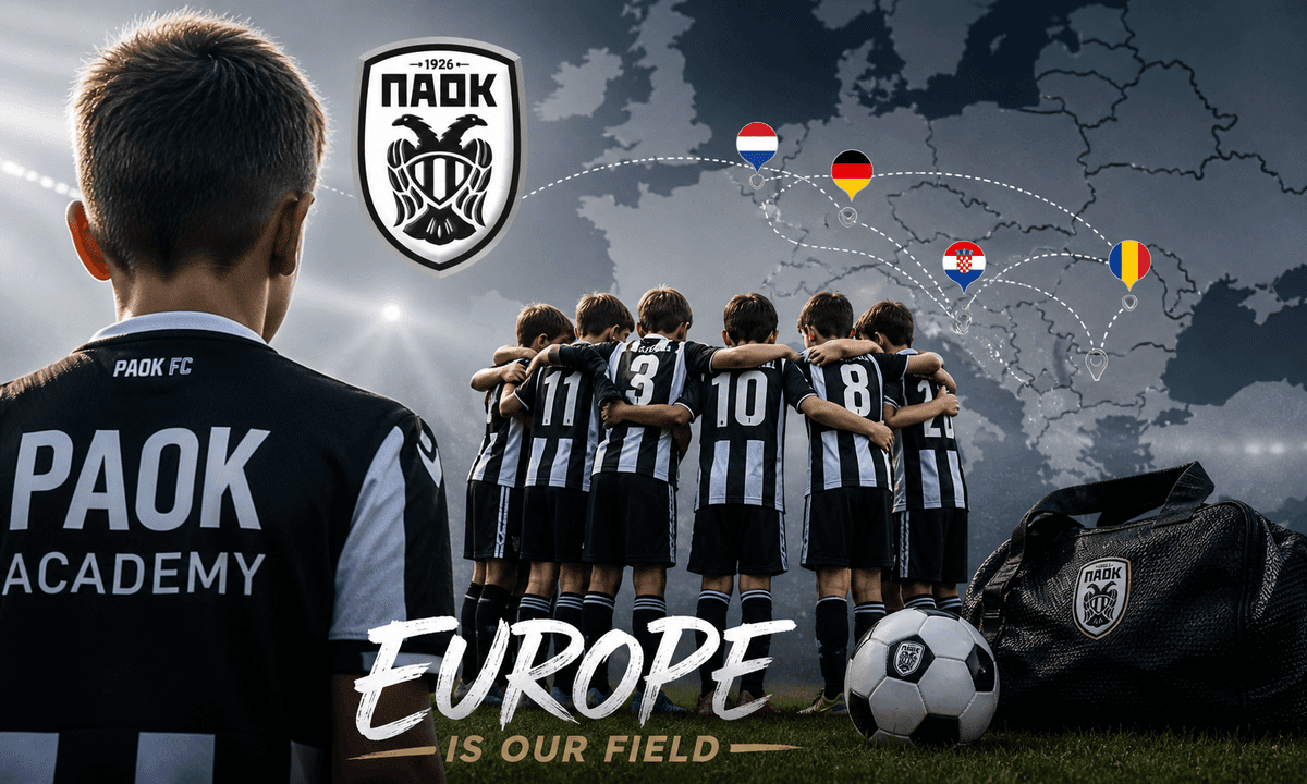 PAOK Akademisi: Avrupa Turnuvaları ile Güzellikle Temelleri Oluşturma