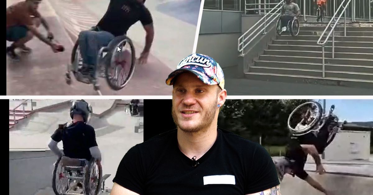 Nemanja Radičević, Balkan'ın tek WCMX sporcusu: Tekerlekli sandalyede yerçekimine meydan okuyor