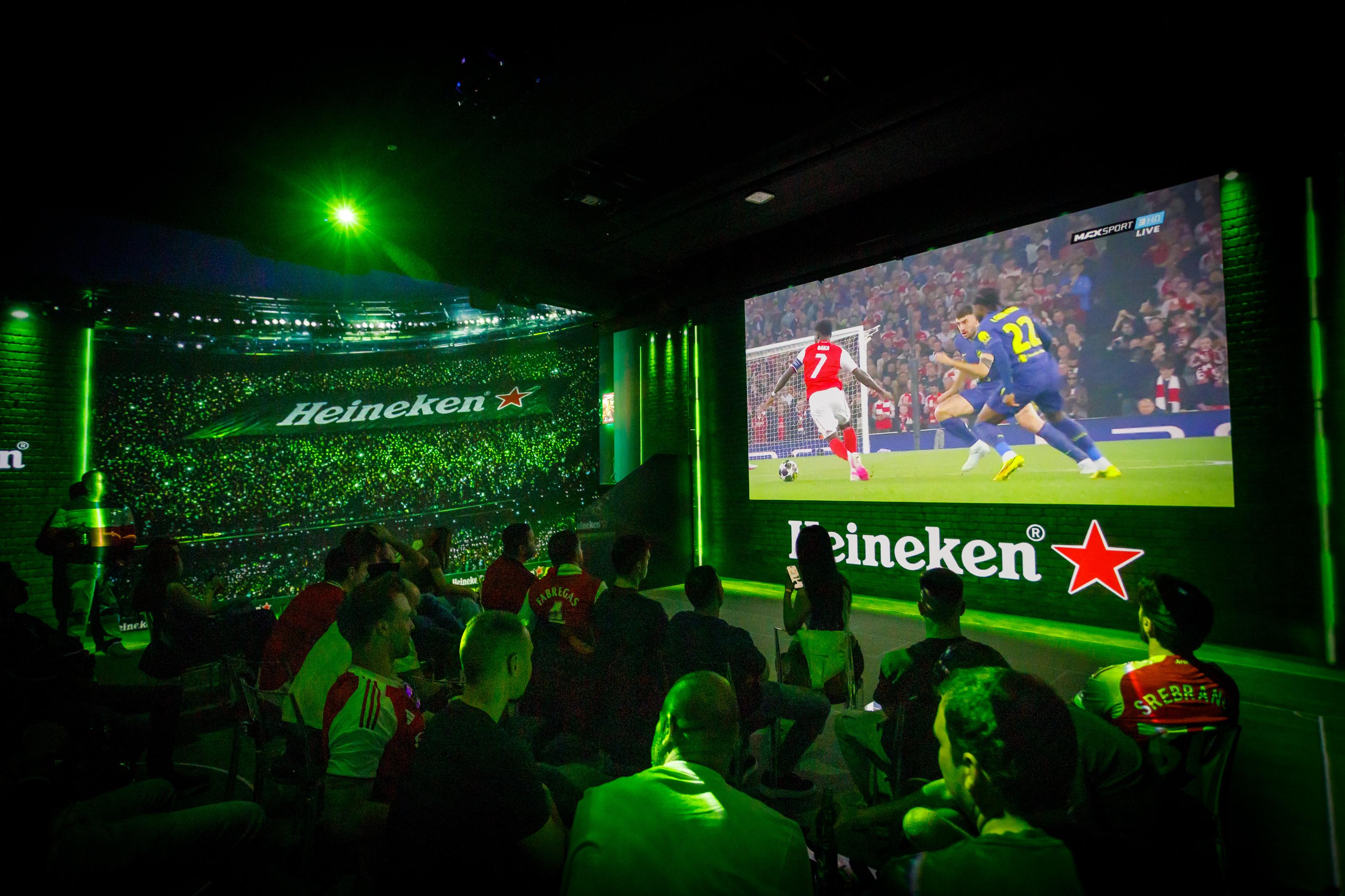 Heineken Sofia'ya Champions League Atmosferini Getiriyor