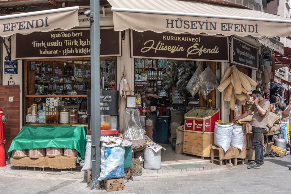 Edirne Kapalı Çarşı Covered Market spices textiles