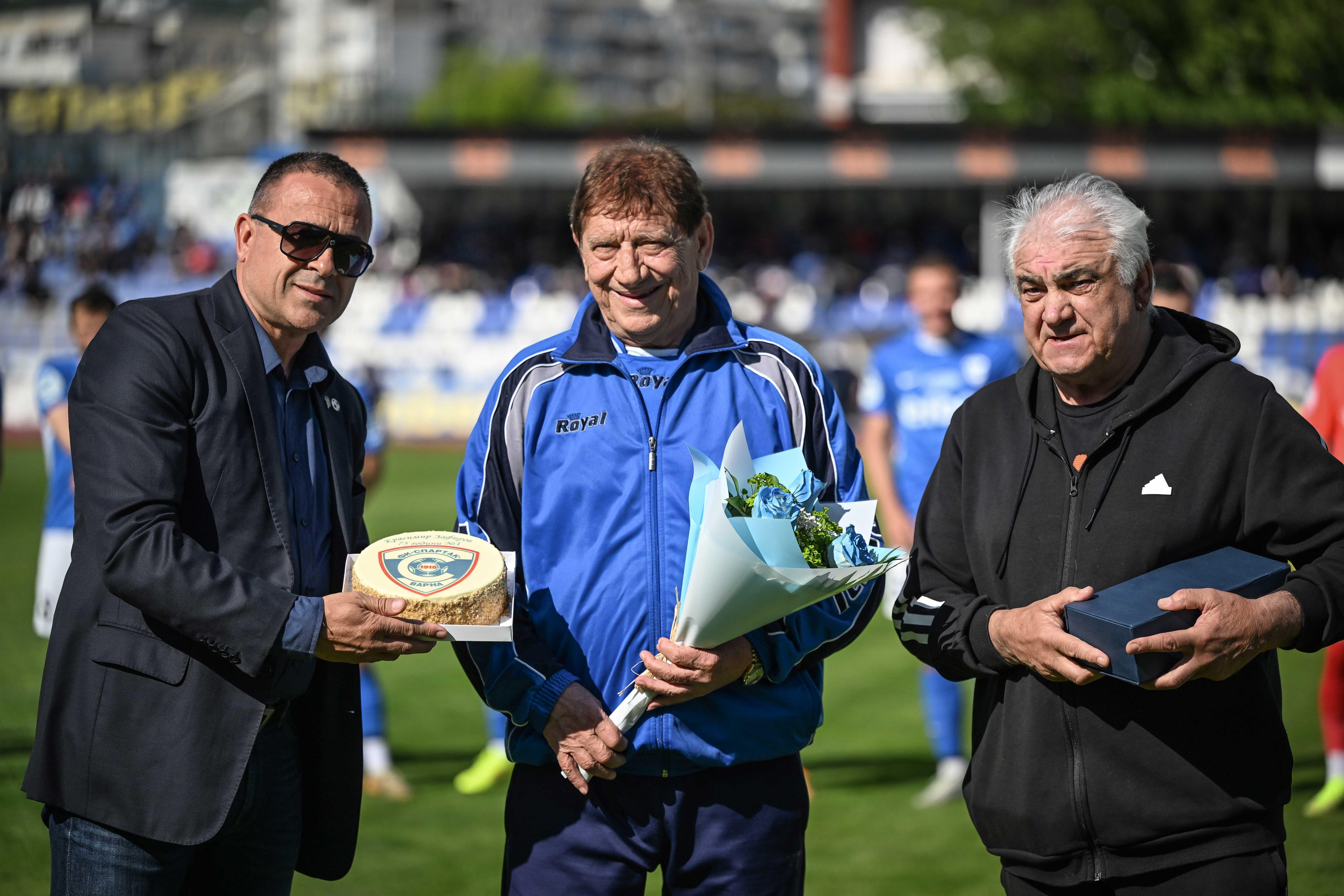 Spartak Varna Efsanesi 76. Doğum Günü Kutladı