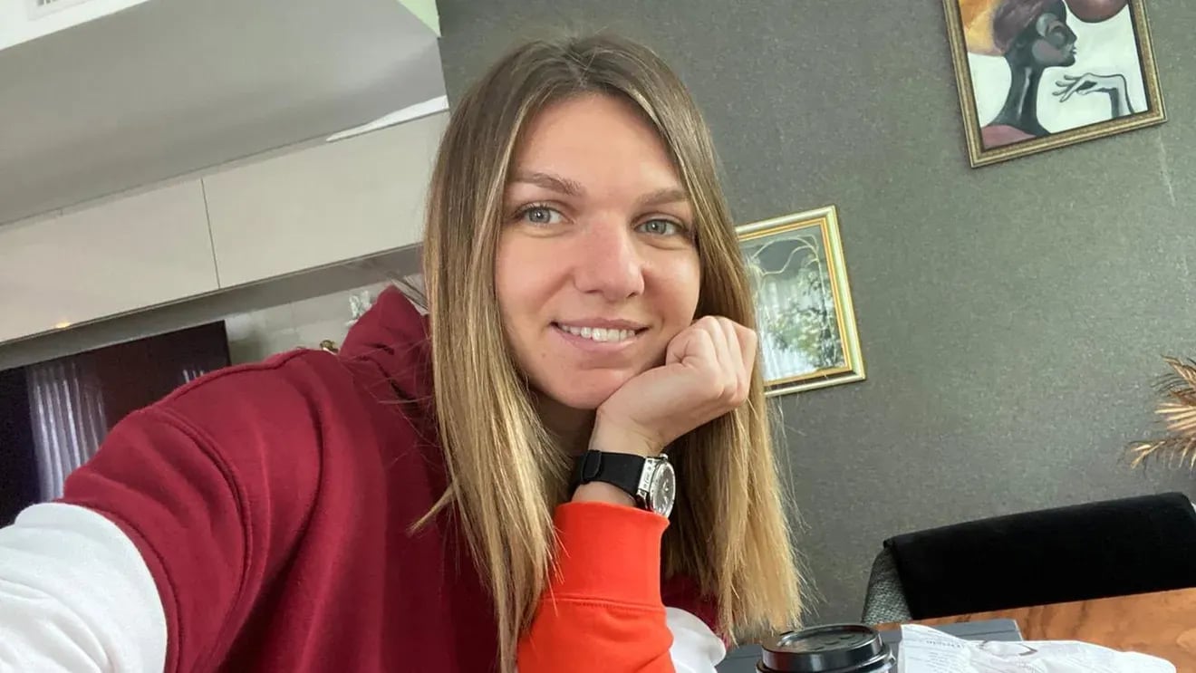 Simona Halep Cumartesi Tennis İzlemeyle Geçiriyor