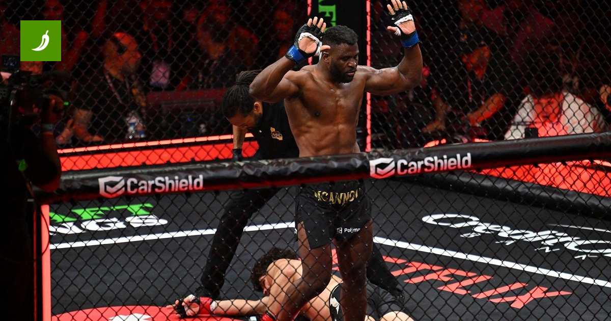 Ngannou MVP MMA 1'de İlk Turda Brutal KO ile Geri Döndü