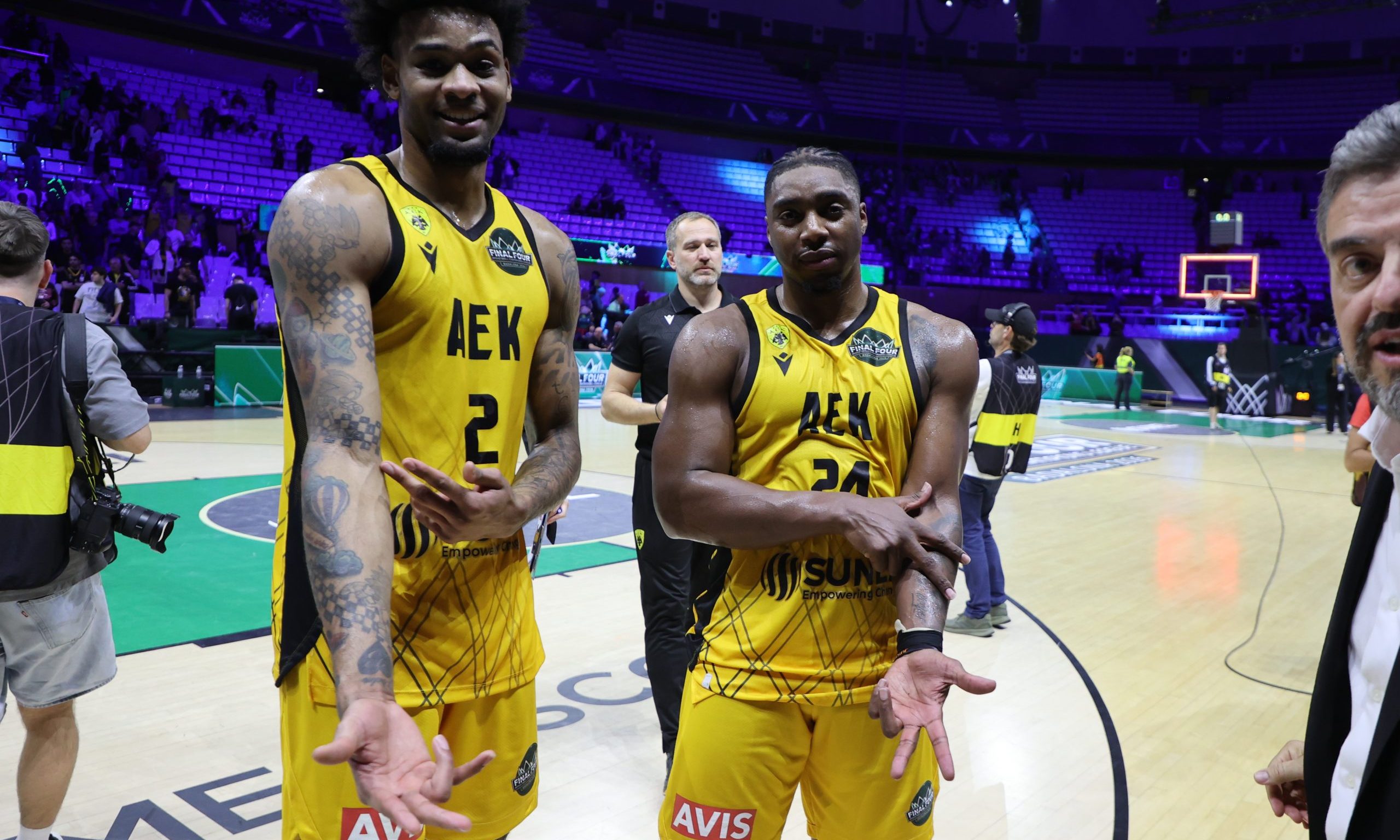AEK, Rytas Vilnius'a Koşarlık Şampiyonluk Ligi Finali İçin Hazır