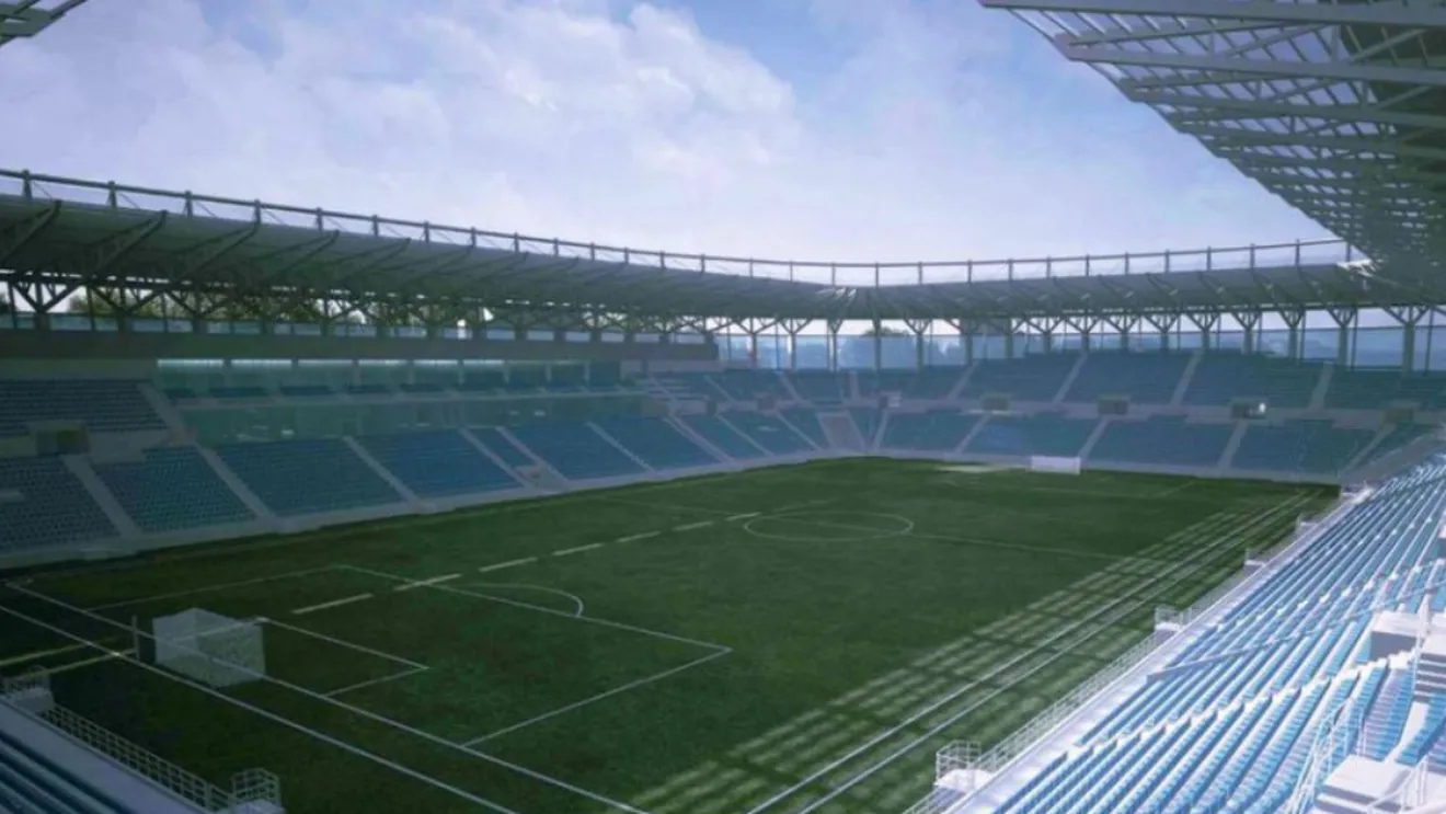 Buldozerler harekete geçti: Constanta'da 100 milyon avroluk Hagi stadyumu projesi başladı