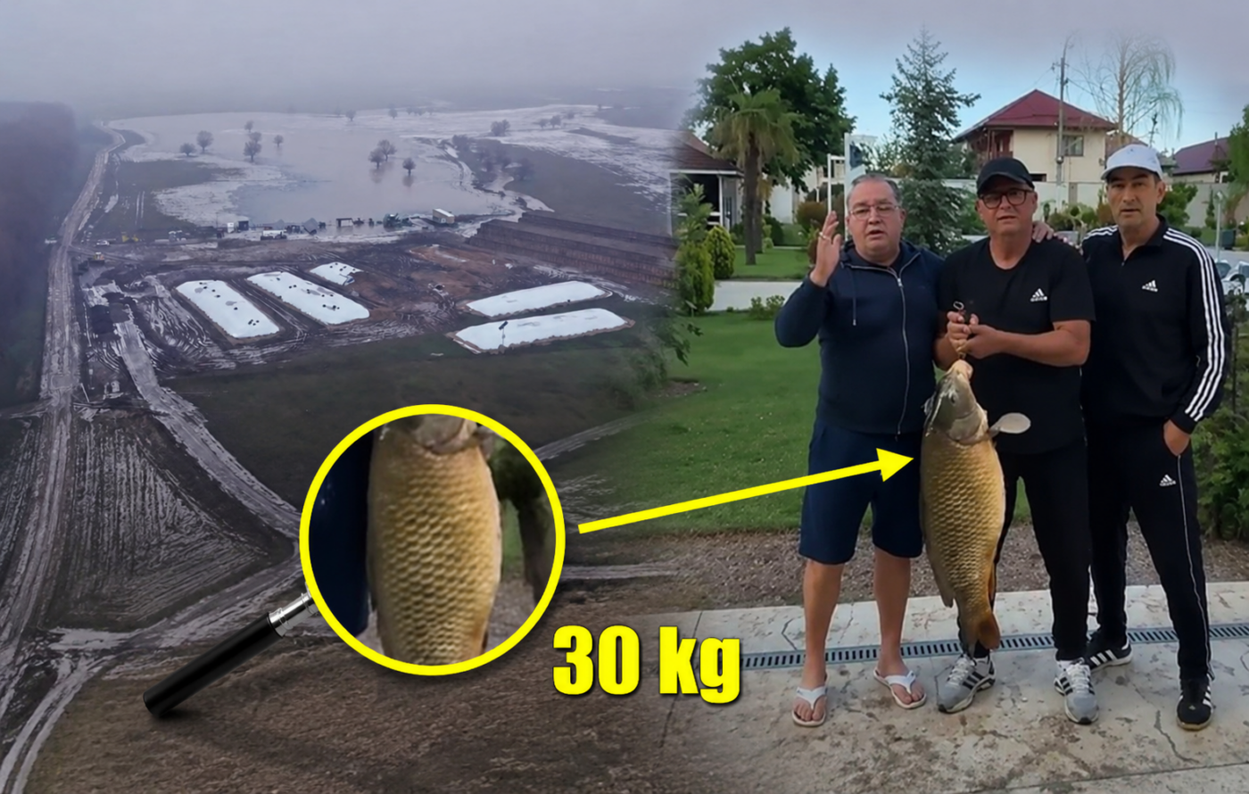 Gigi Nețoiu ve Victor Pițurcă 30 Kilogram Karp Yakaladı: "En Büyük Trofe!"