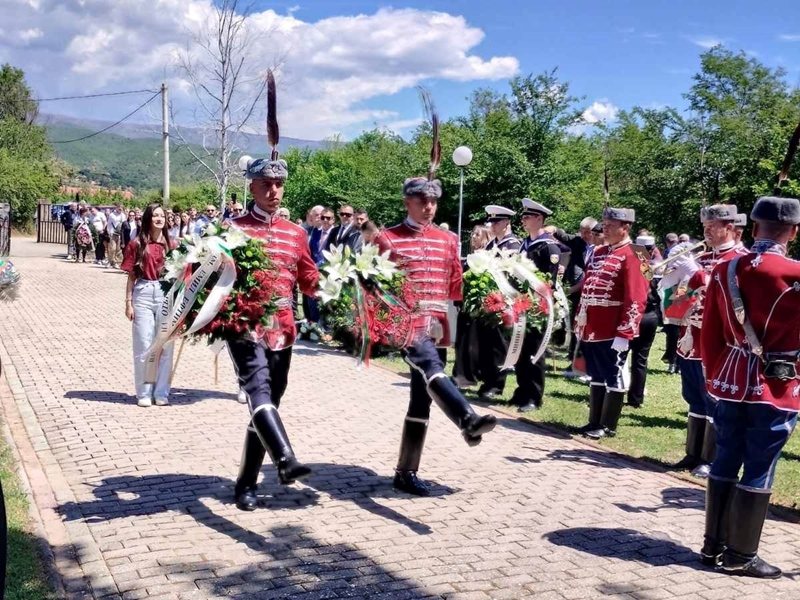 Bulgar Askermişleri için Anma Töreni, Kuzey Makedonya'da Nova Selo'da Verildi