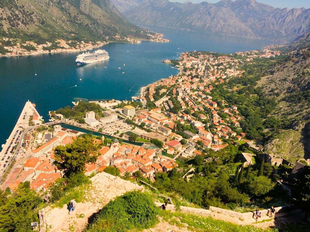 Kotor San Giovanni Fortress ruins panoramic view bay