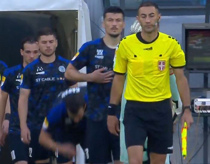 SIRBİSTAN'DA DRAMA: Radnički 1923 Kaldı, TSC Düşerken