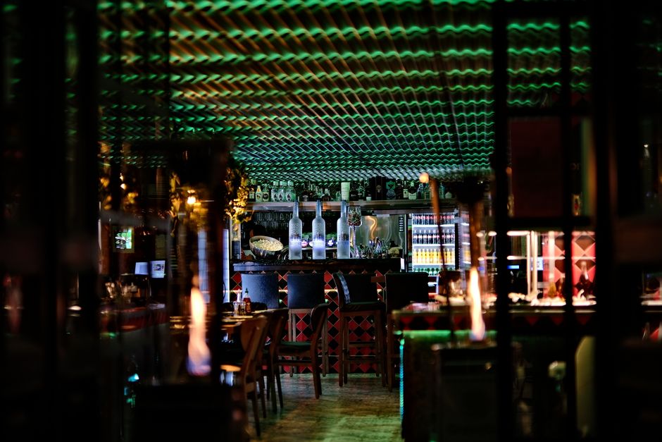 Tulcea riverfront bars evening Romanian nightlife
