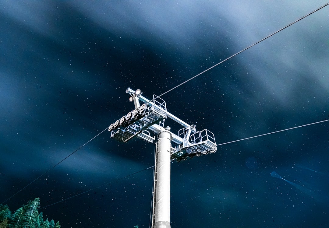 Pamporovo Borovets Bulgaria winter snow ski lifts sunset