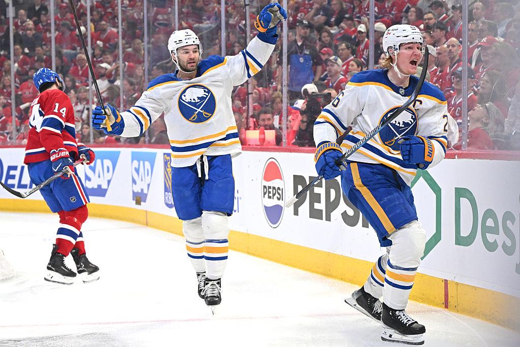 Rasmus Dahlin Gol ve Dört Yardımla Buffalo'nun Montreal Üstünlüğünü Sağladı