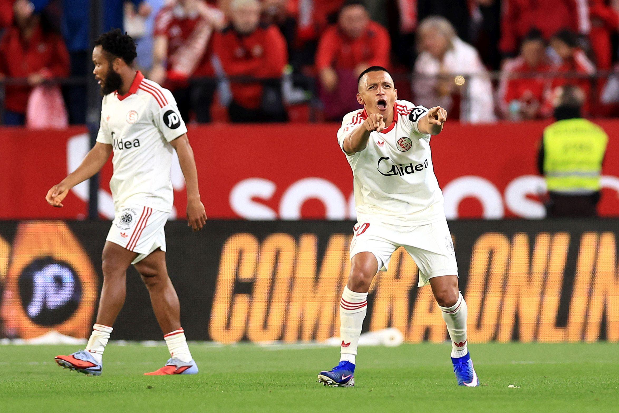 Alexis Sanchez Sevilla'yi Hayatta Kalma Bölgüsüne Taşıyor
