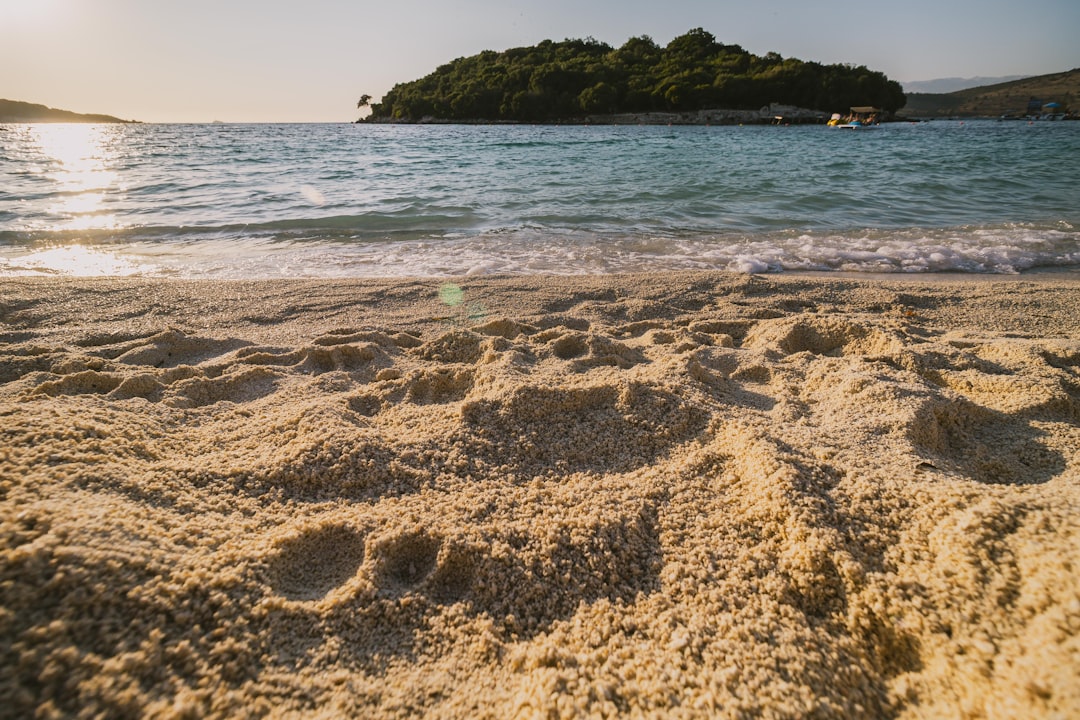 Ksamil Beach 3 Albania secluded shell sand long stretch walking