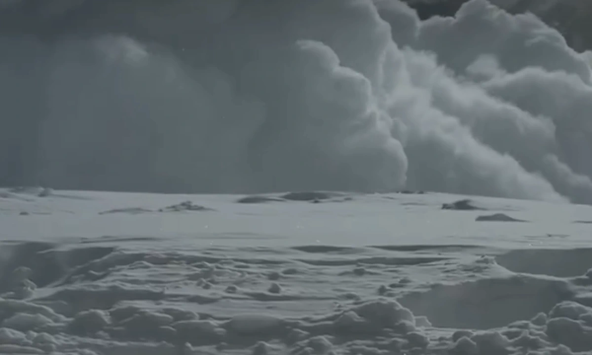 Everest'dan Sürüklenecek Video: Dağcılar Tenda Kapanıyor